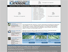 Tablet Screenshot of newbraunfels.rjabankruptcy.com